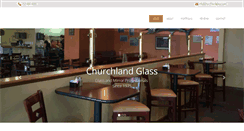 Desktop Screenshot of churchlandglass.com