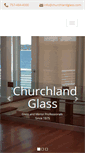 Mobile Screenshot of churchlandglass.com